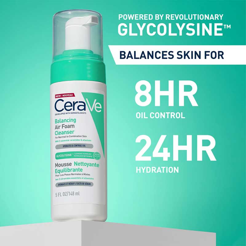 CeraVe Balancing Air Foam Facial Cleanser