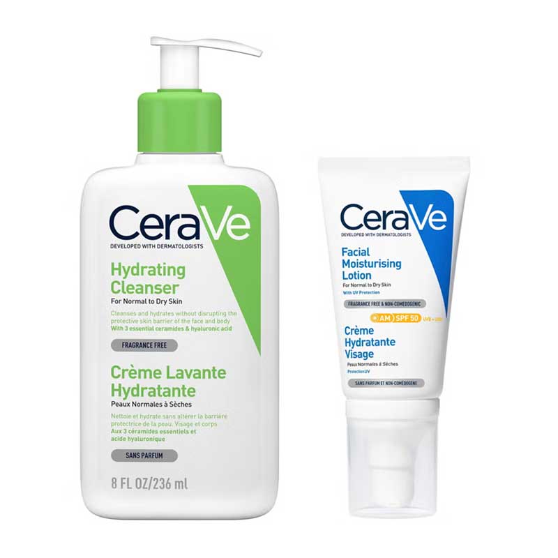 CeraVe Cleanse and Moisturise Bundle