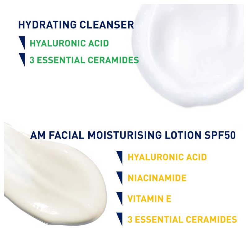 CeraVe Cleanse and Moisturise Bundle