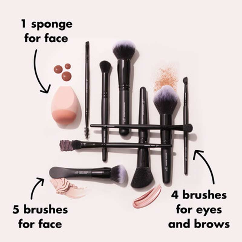e.l.f. Ten Out Of Ten Makeup Brush Kit