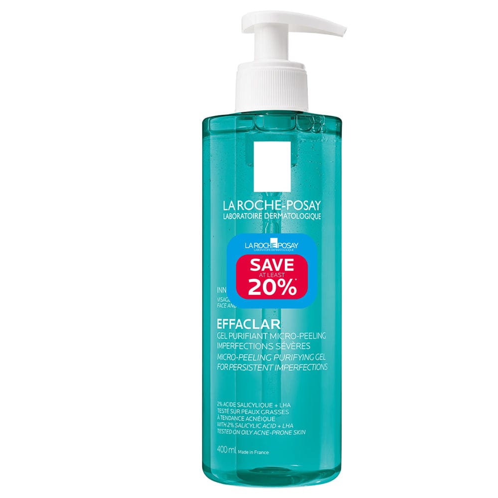 La Roche-Posay Effaclar Micro Peeling Purifying Gel Save 20% 400ml