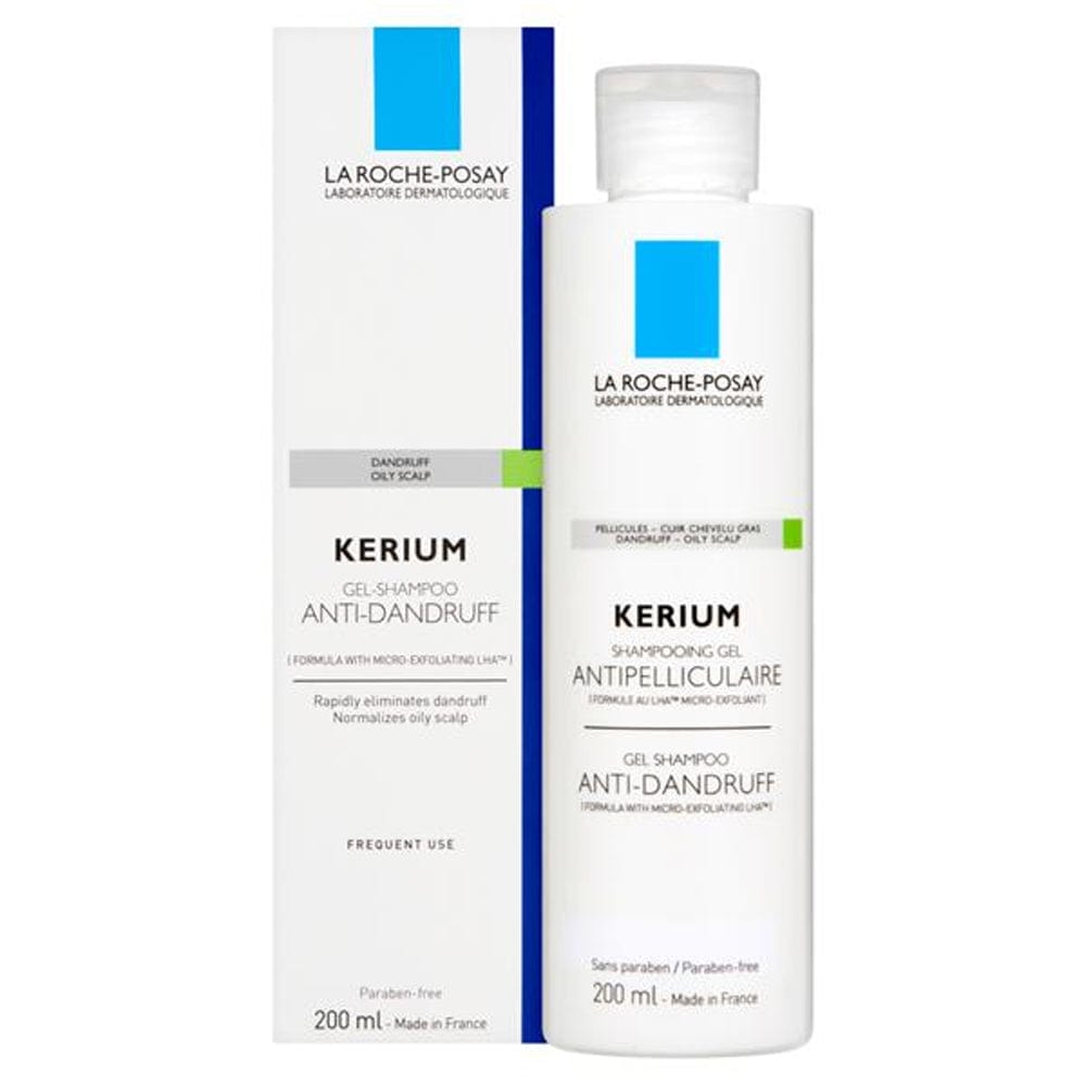 La Roche-Posay Kerium Anti-Dandruff  Shampoo for Oily Scalp 200ml