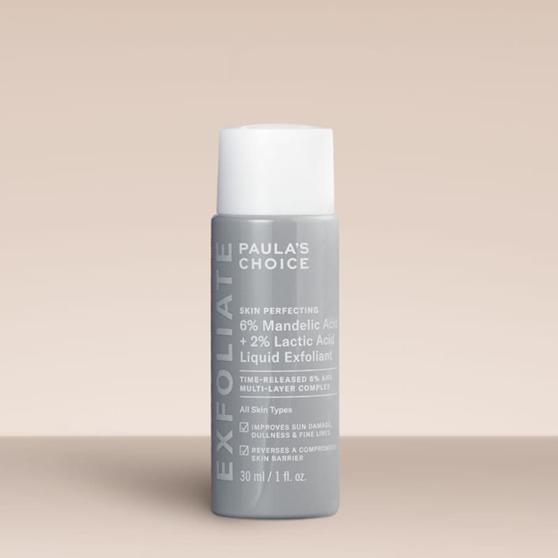 Paula's choice Skin Perfecting 6% Mandelic Acid + 2% Lactic Acid Liquid Exfoliant Travel Size