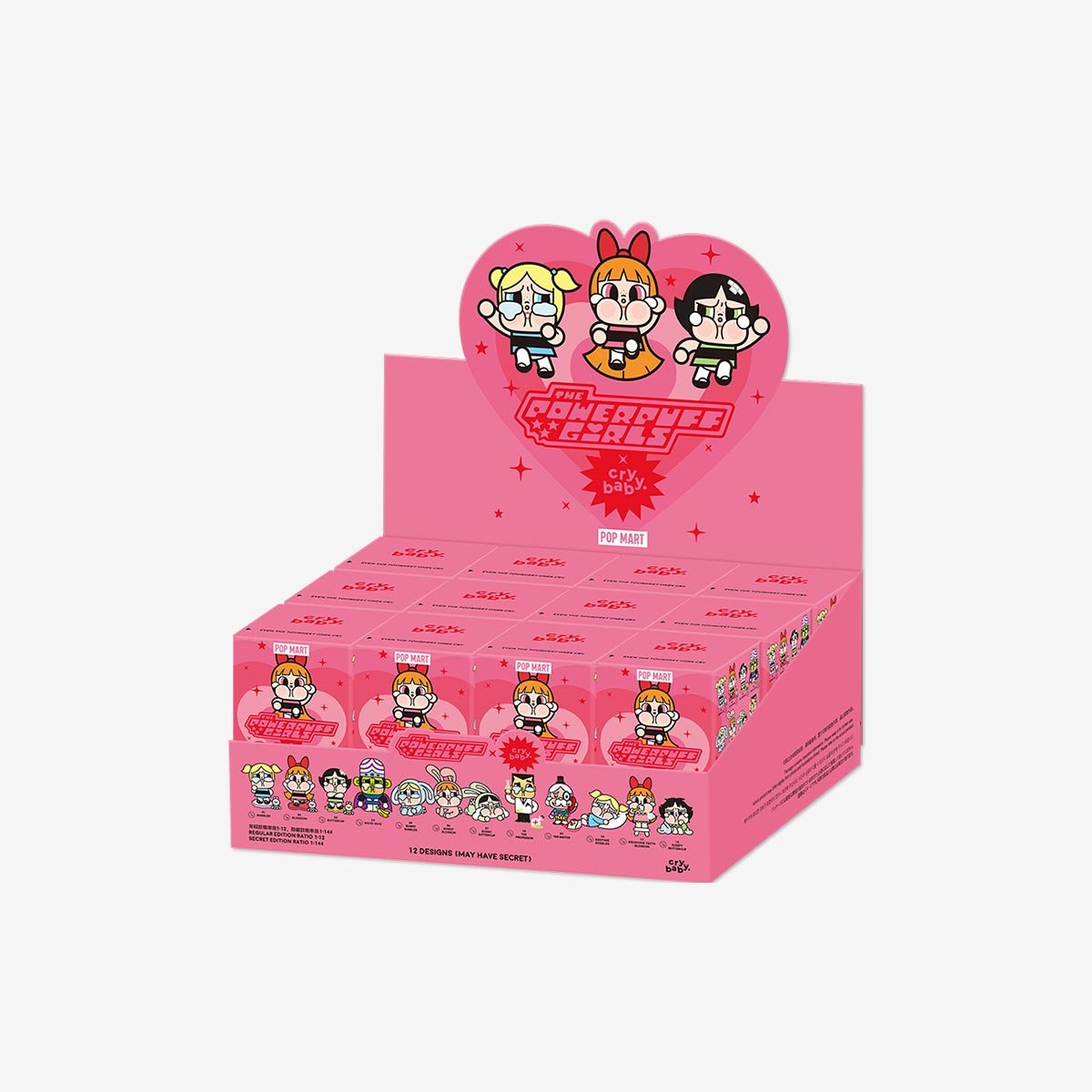 POP MART CRYAGAIN CRYBABY x POWERPUFF GRILS SÜRPRİZ KUTU SERİSİ - Termos Türkiye - 