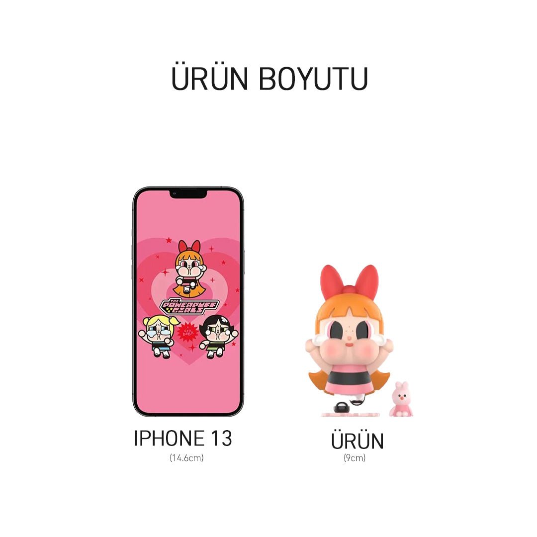 POP MART CRYAGAIN CRYBABY x POWERPUFF GRILS SÜRPRİZ KUTU SERİSİ - Termos Türkiye - 