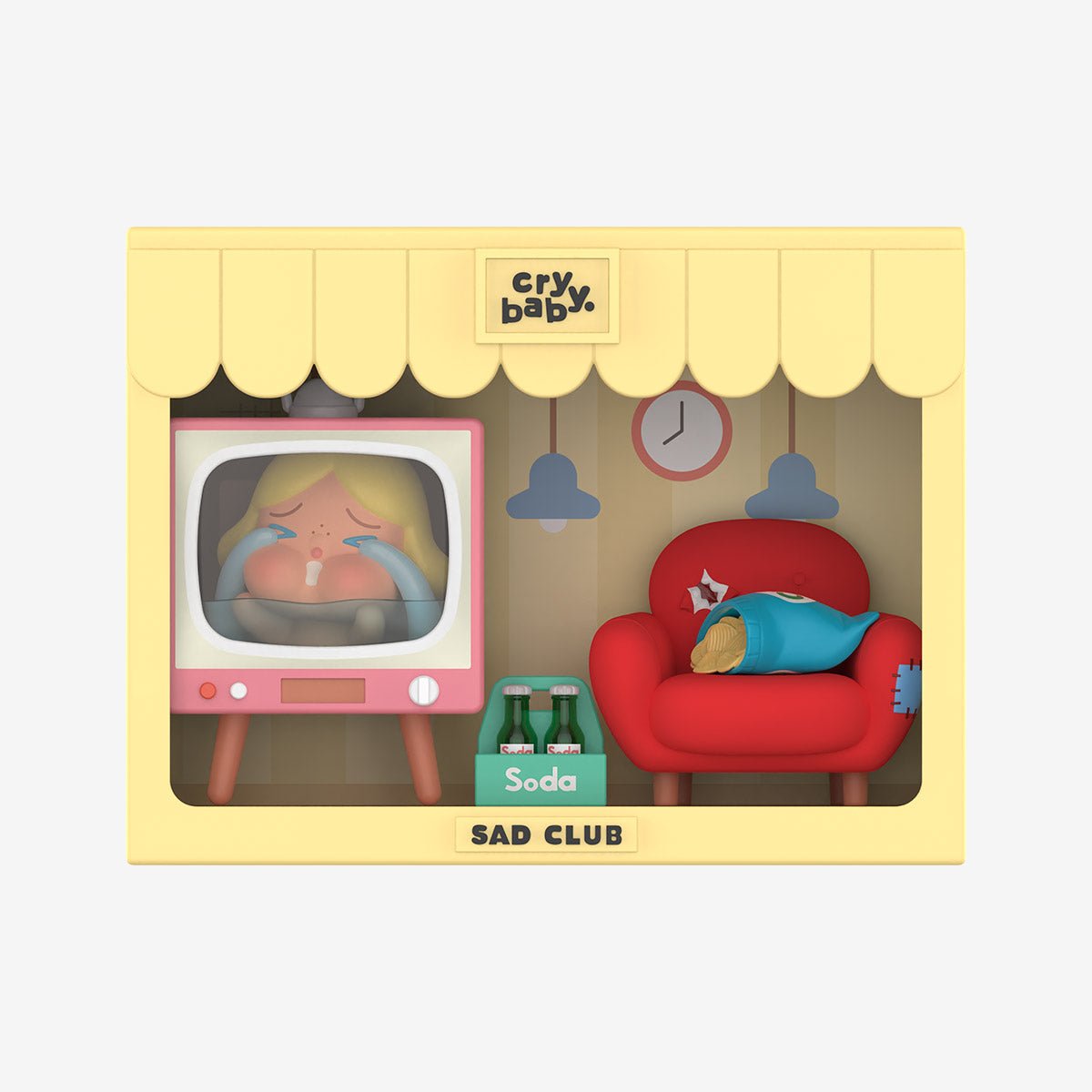 POP MART CRYAGAIN SAD CLUB SÜRPRİZ KUTU SERİSİ - Termos Türkiye - 