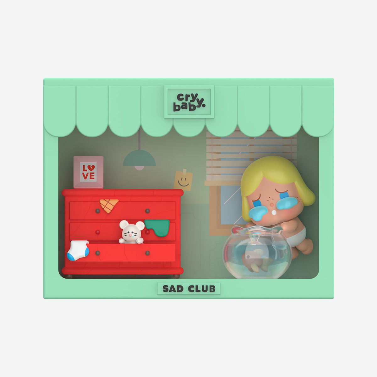 POP MART CRYAGAIN SAD CLUB SÜRPRİZ KUTU SERİSİ - Termos Türkiye - 