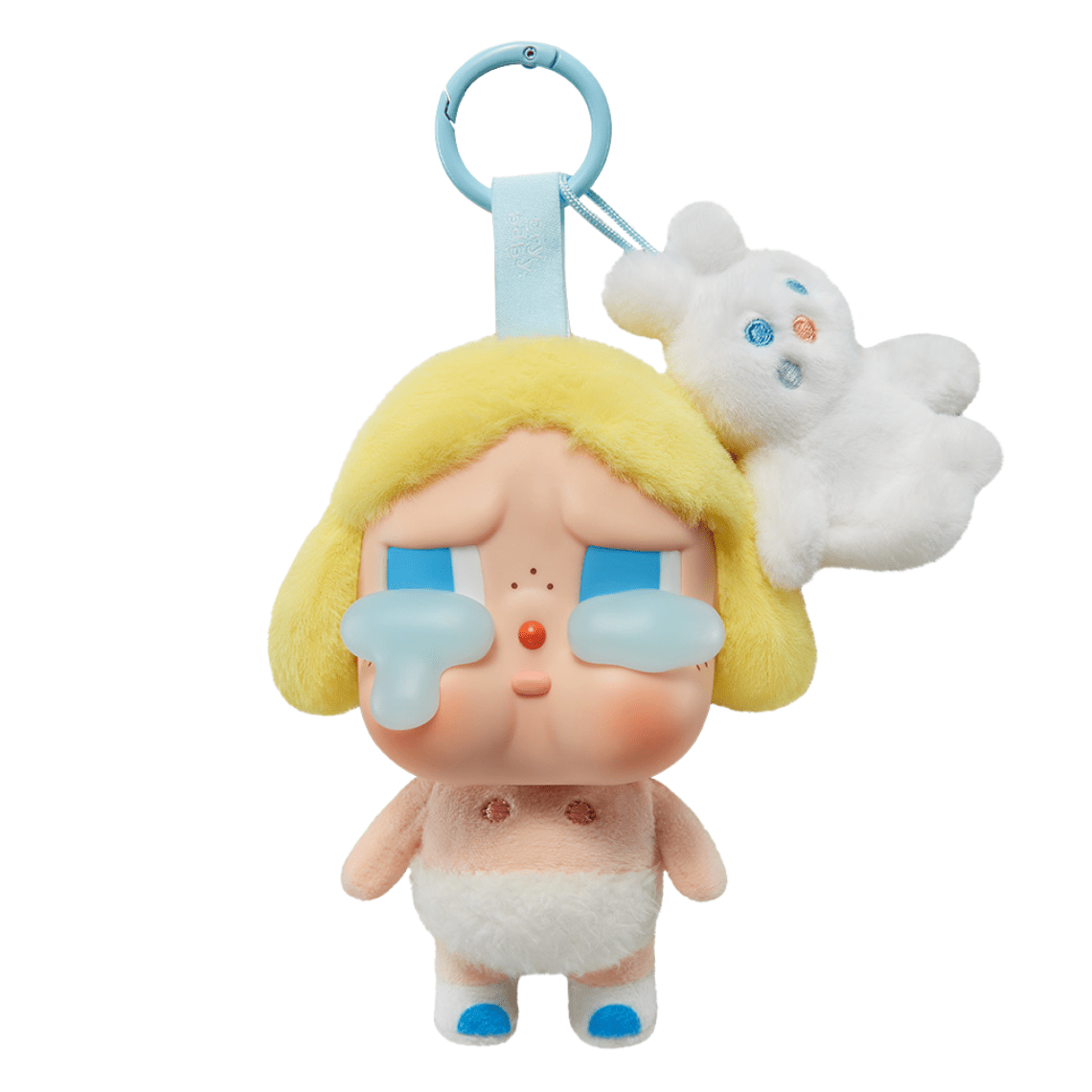 POP MART CRYBABY CRYING AGAIN BABY BLONDE (SÜPER GİZLİ VERSİYON) YÜZ PELUŞ FİGÜR - Termos Türkiye - 