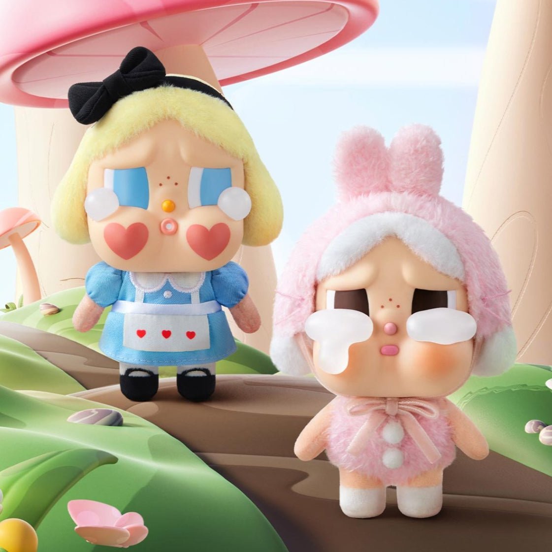 POP MART CRYBABY CRYING AGAIN SHE’S ALICE YÜZ PELUŞ FİGÜR - Termos Türkiye - 