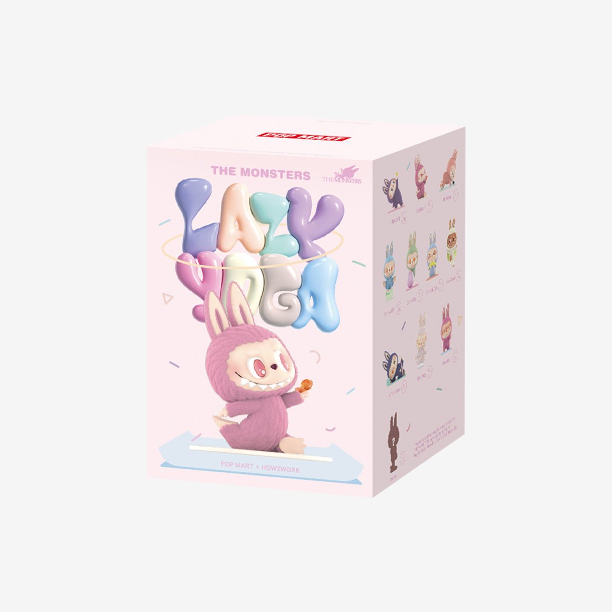 POP MART LABUBU THE MONSTER LAZY YOGA SÜRPRİZ KUTU SERİSİ - Termos Türkiye - Figüran