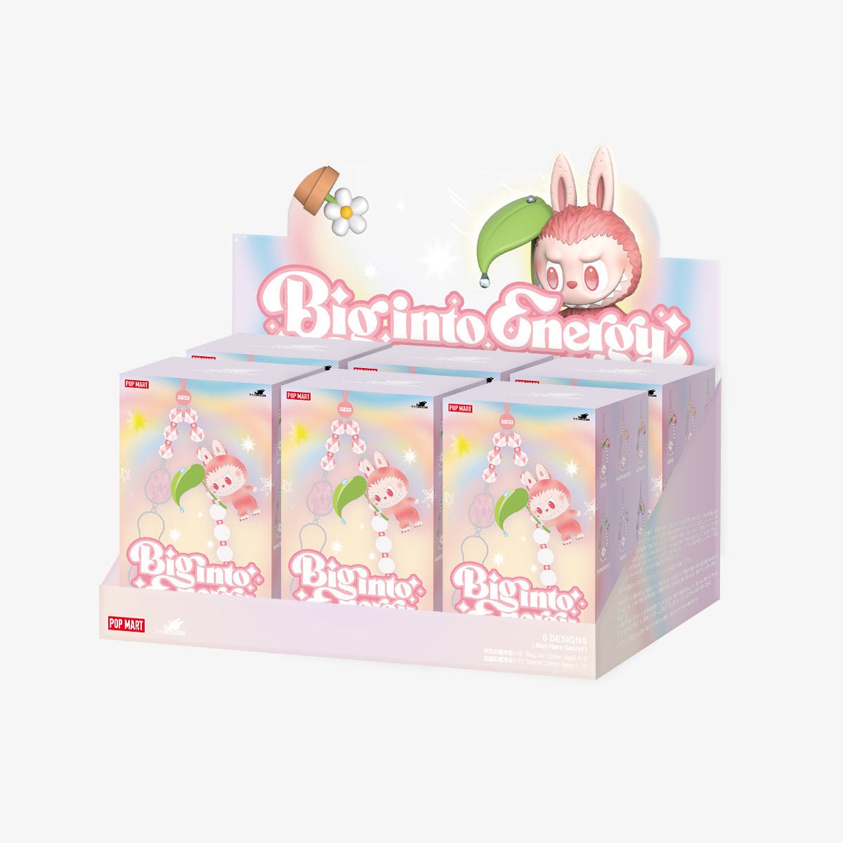 POP MART LABUBU THE MONSTERS BIG INTO ENERGY SÜRPRİZ KUTU TELEFON ASKISI - Termos Türkiye - 