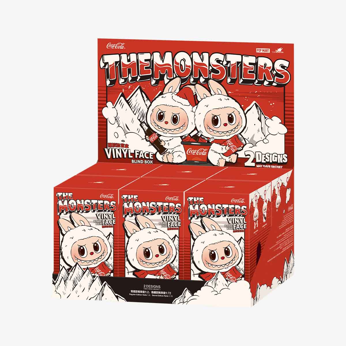 POP MART LABUBU THE MONSTERS COCA - COLA SERİSİ 6’LI SÜRPRİZ KUTU YÜZ PELUŞ FİGÜR - Termos Türkiye - 