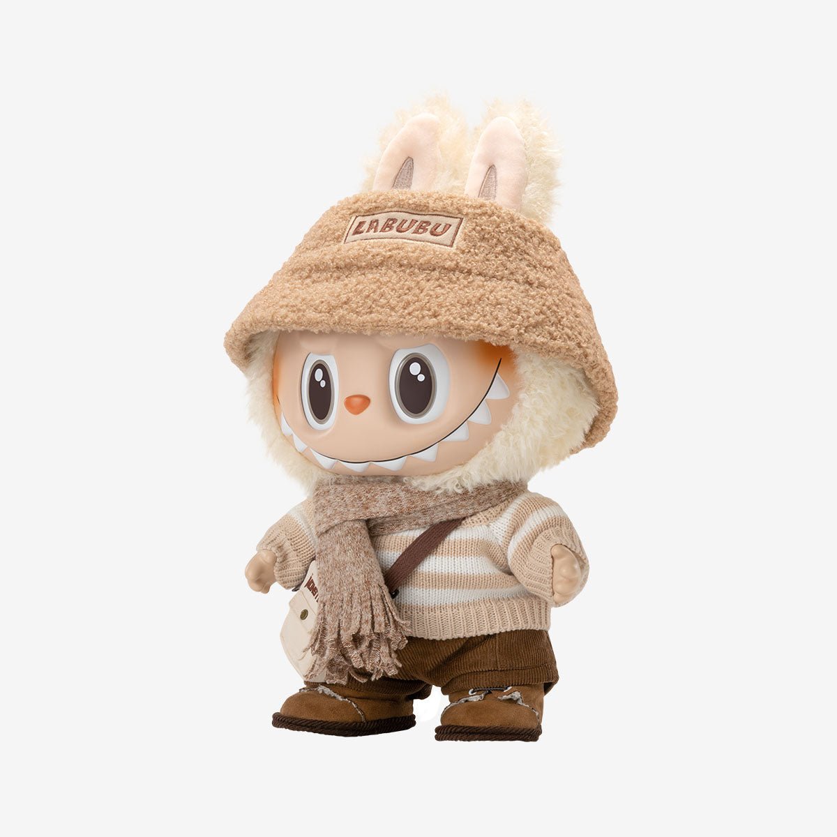 POP MART LABUBU THE MONSTERS DRESS BE LATTE VINYL PELUŞ BEBEK - Termos Türkiye - 